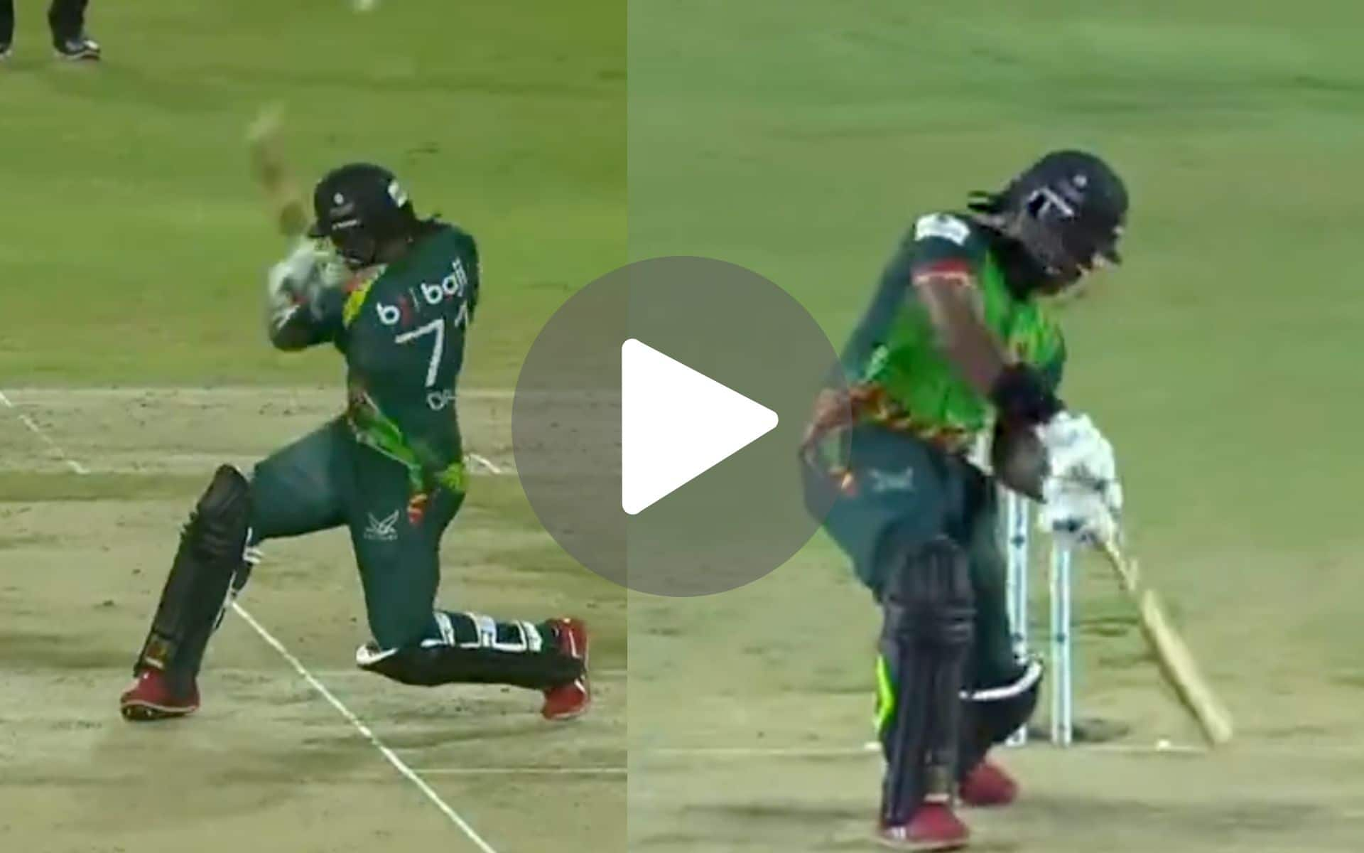 [Watch] 4,6, 4, 4 - LSG's Kyle Mayers Destroys Dwayne Bravo To Bring Up His 50 Off 18 Balls In CPL 2024